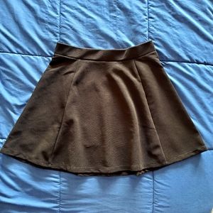 H&M Black Skater Skirt